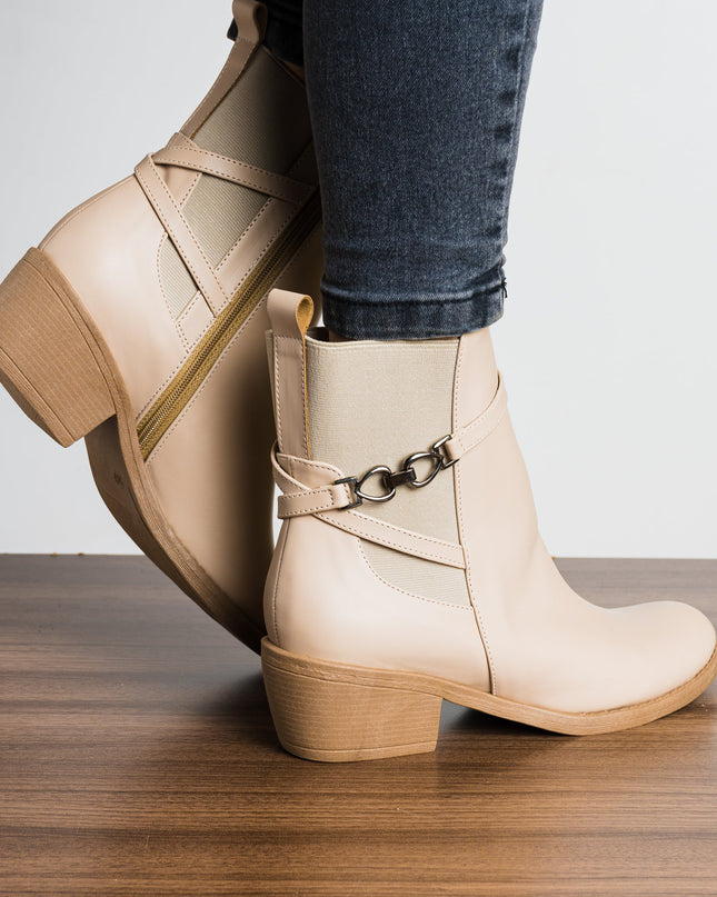 Botin Razter 2.0 - Nude - Tienda Nébula