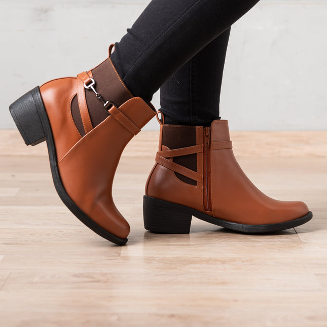 Botin Razter - Camel - Tienda Nébula