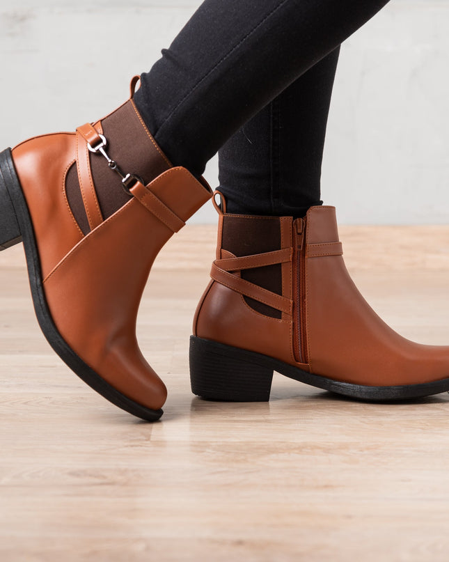 Botin Razter - Camel - Tienda Nébula