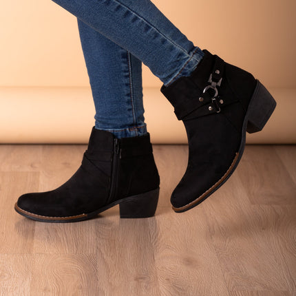 Botin Reims - Negro - Tienda Nébula