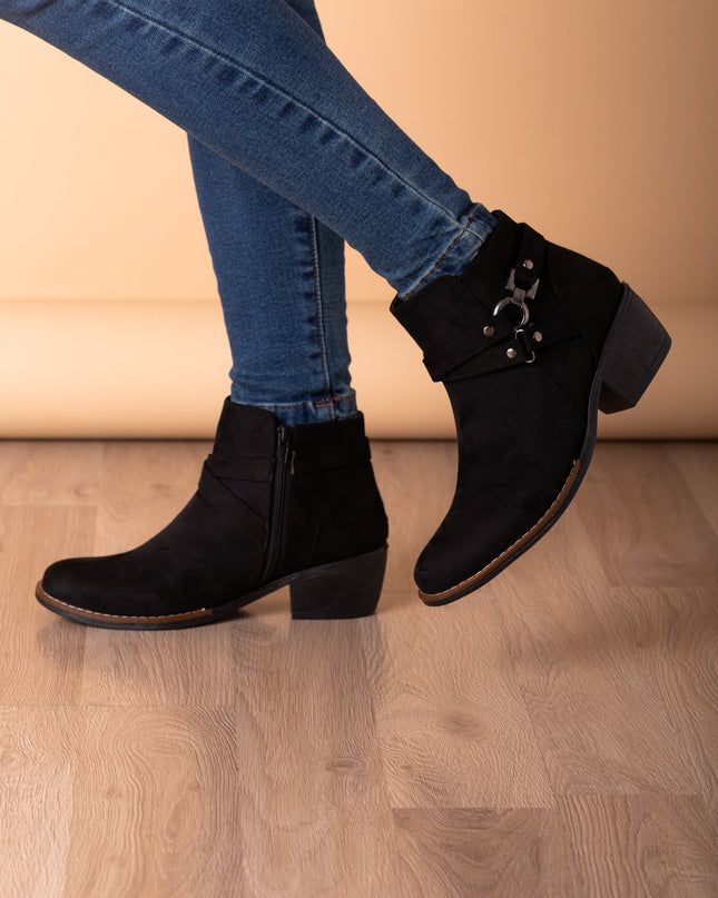 Botin Reims - Negro - Tienda Nébula