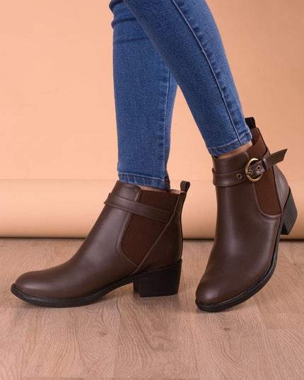 Botin Sapporo - Marron - Tienda Nébula