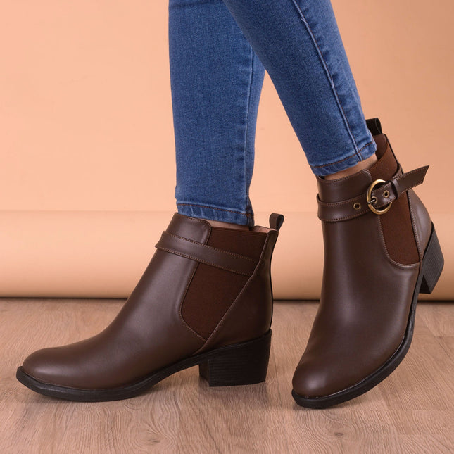 Botin Sapporo - Marron - Tienda Nébula