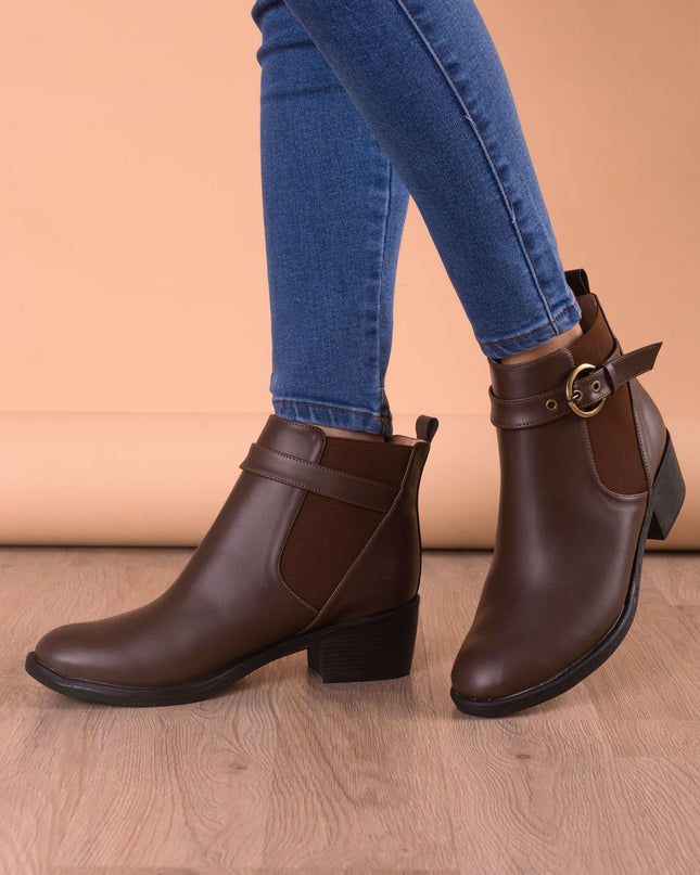 Botin Sapporo - Marron - Tienda Nébula