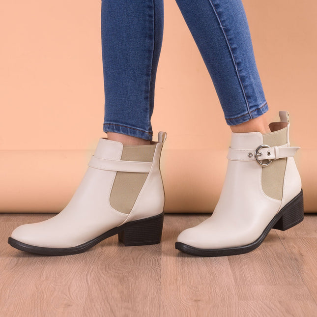 Botin Sapporo - Nude - Tienda Nébula