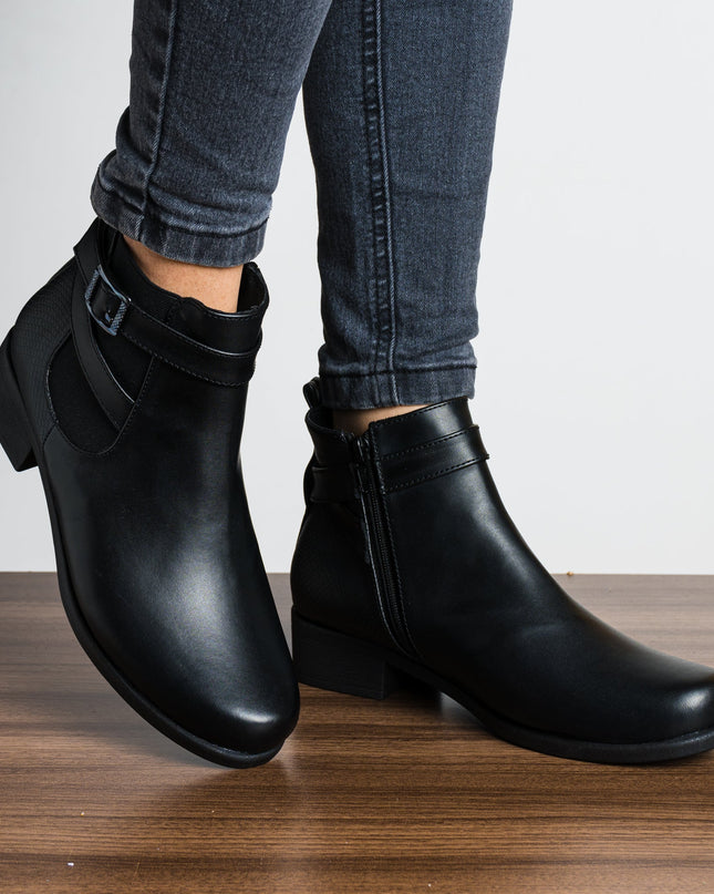 Botin Silven - Negro Serpiente 2 - Tienda Nébula