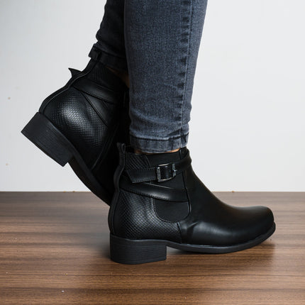 Botin Silven - Negro Serpiente 2 - Tienda Nébula