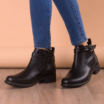 Botin Silven - Negro Serpiente - Tienda Nébula