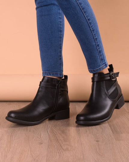Botin Silven - Negro Serpiente - Tienda Nébula