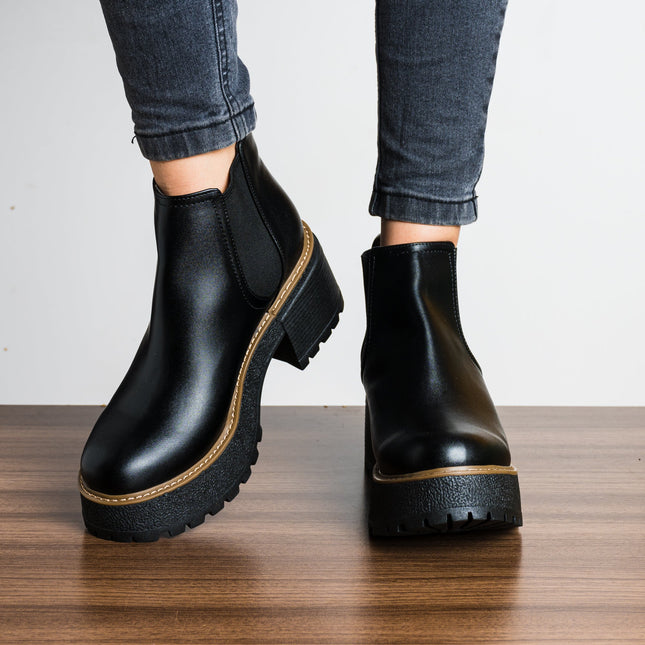 Botin Splash - Negro - Tienda Nébula