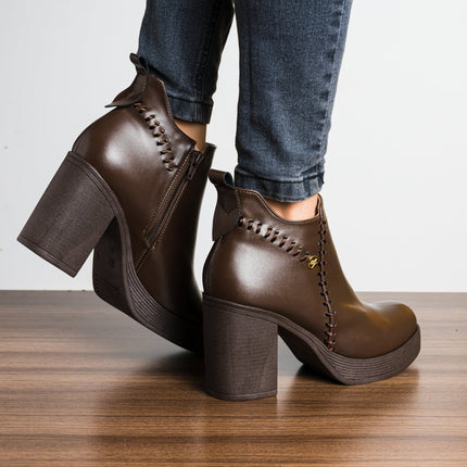 Botin Tasha - Marrón - Tienda Nébula