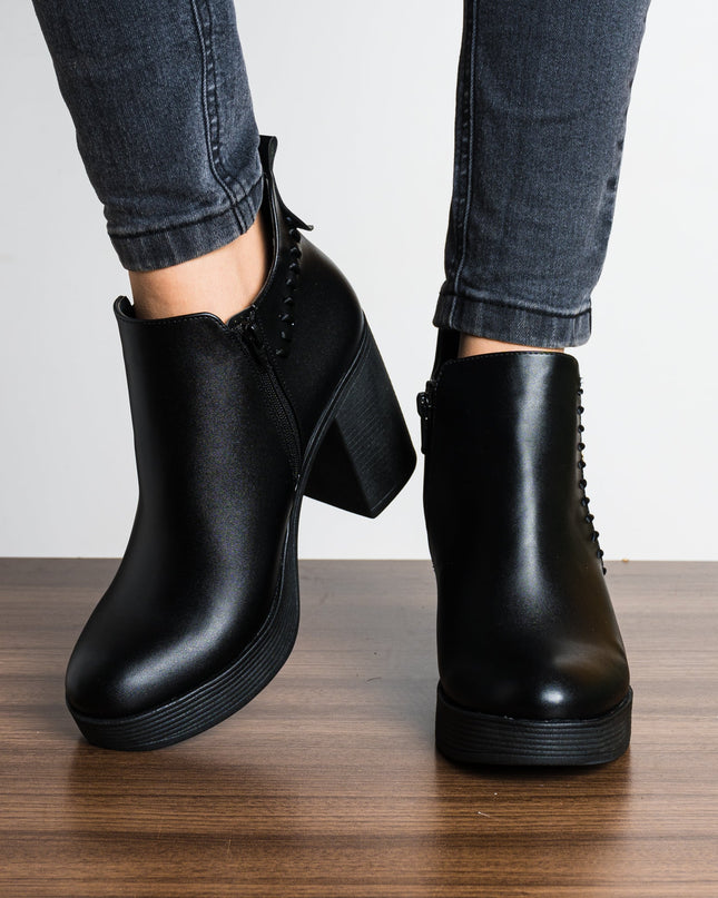 Botin Tasha - Negro - Tienda Nébula
