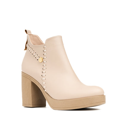 Botin Tasha - Nude - Tienda Nébula