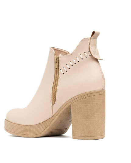 Botin Tasha - Nude - Tienda Nébula