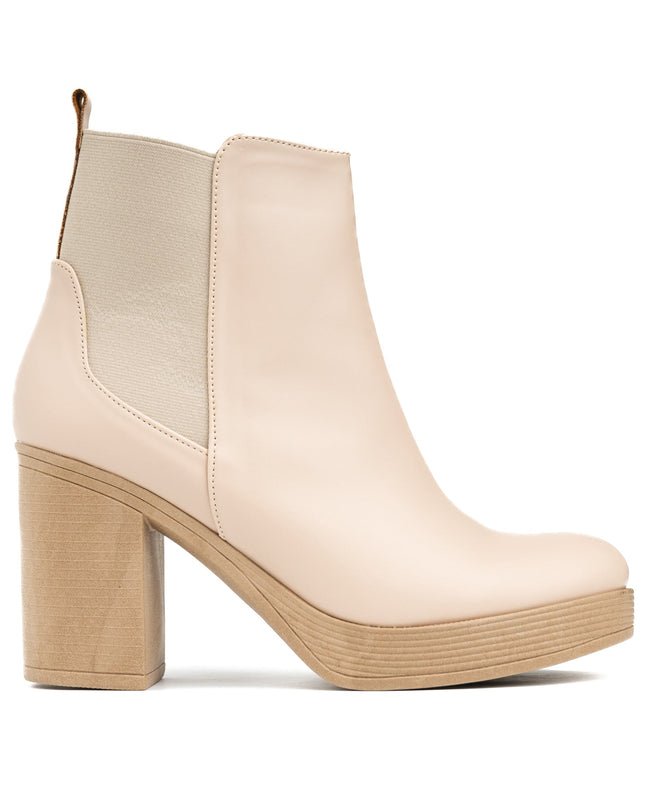 Botin Toby - Nude - Tienda Nébula