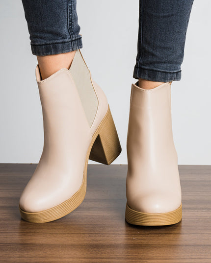 Botin Toby - Nude - Tienda Nébula