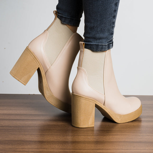 Botin Toby - Nude - Tienda Nébula