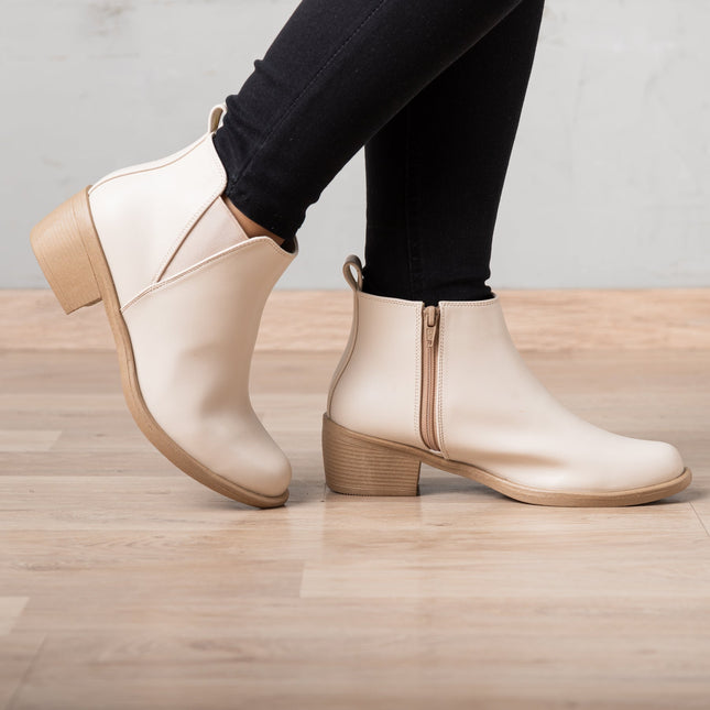 Botin Vaquet - Hueso - Tienda Nébula