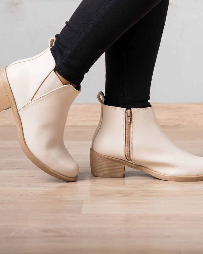 Botin Vaquet - Hueso - Tienda Nébula