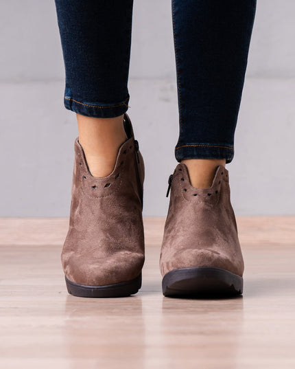 Botines Alta - Topo - Tienda Nébula