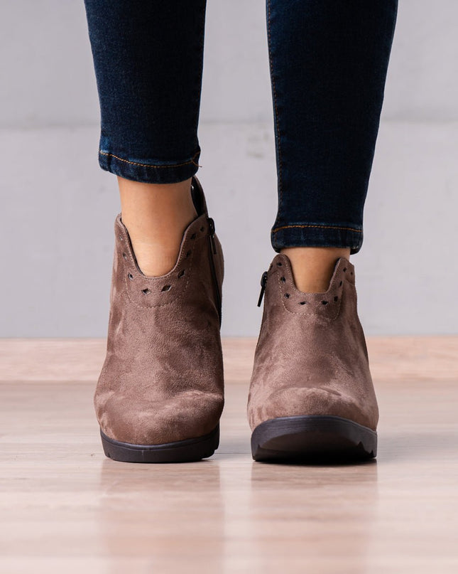 Botines Alta - Topo - Tienda Nébula