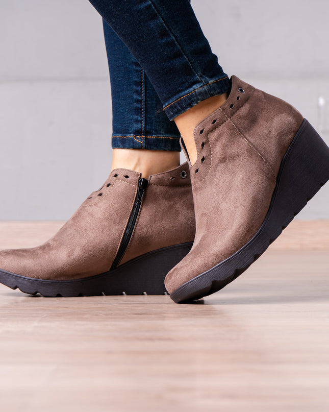 Botines Alta - Topo - Tienda Nébula