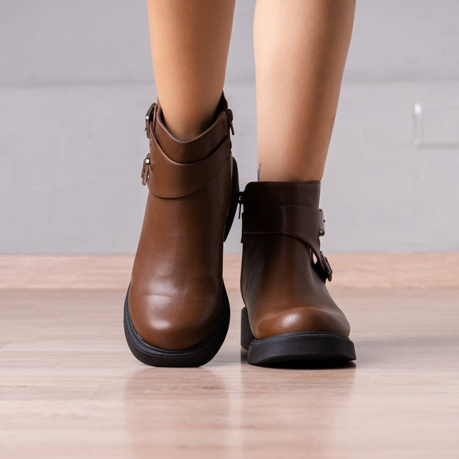 Botines Azumy - Marrón - Tienda Nébula