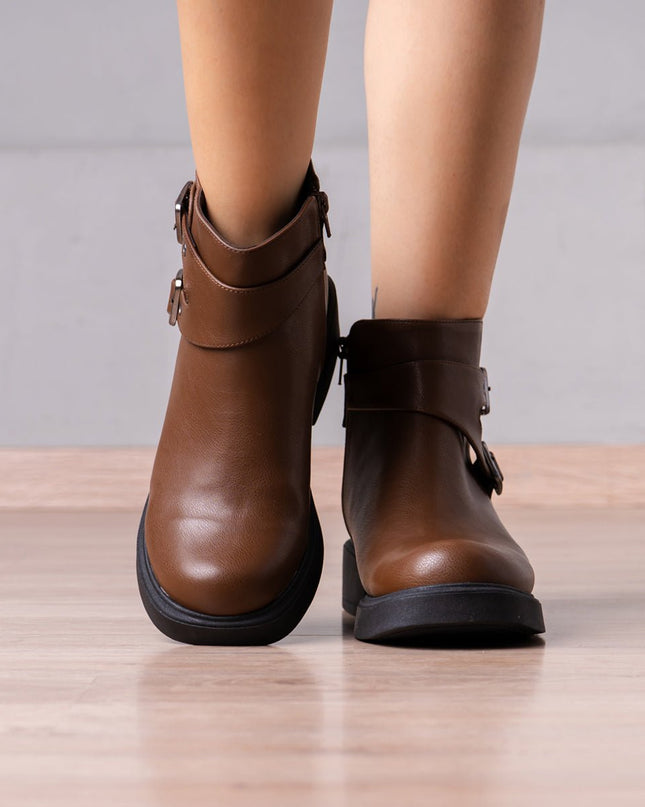 Botines Azumy - Marrón - Tienda Nébula