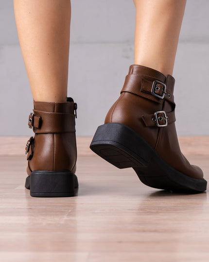 Botines Azumy - Marrón - Tienda Nébula
