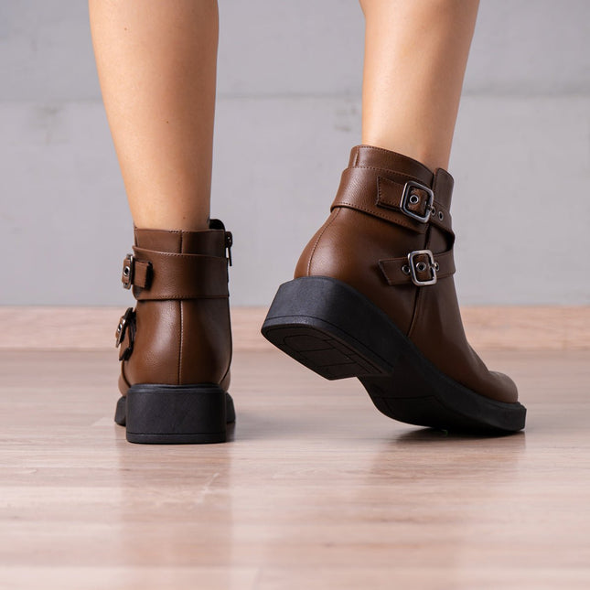 Botines Azumy - Marrón - Tienda Nébula