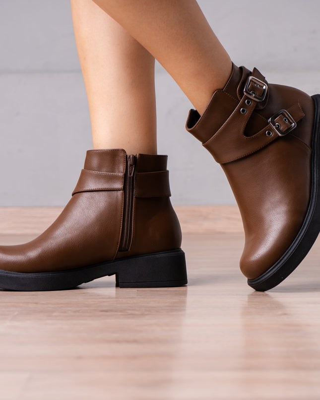 Botines Azumy - Marrón - Tienda Nébula