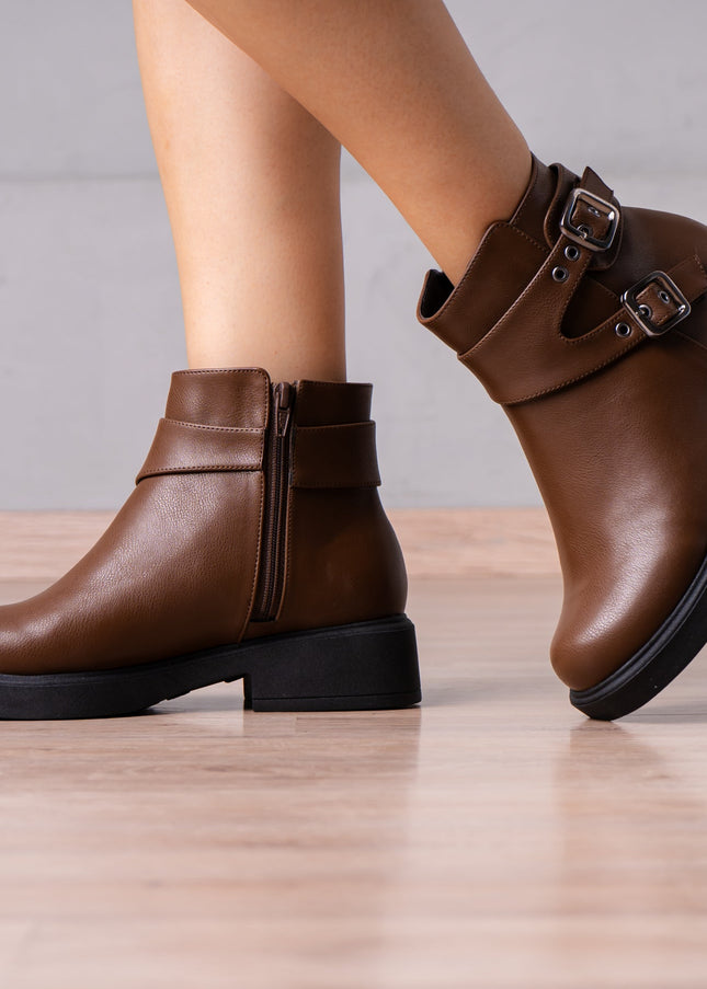 Botines Azumy - Marrón - Tienda Nébula