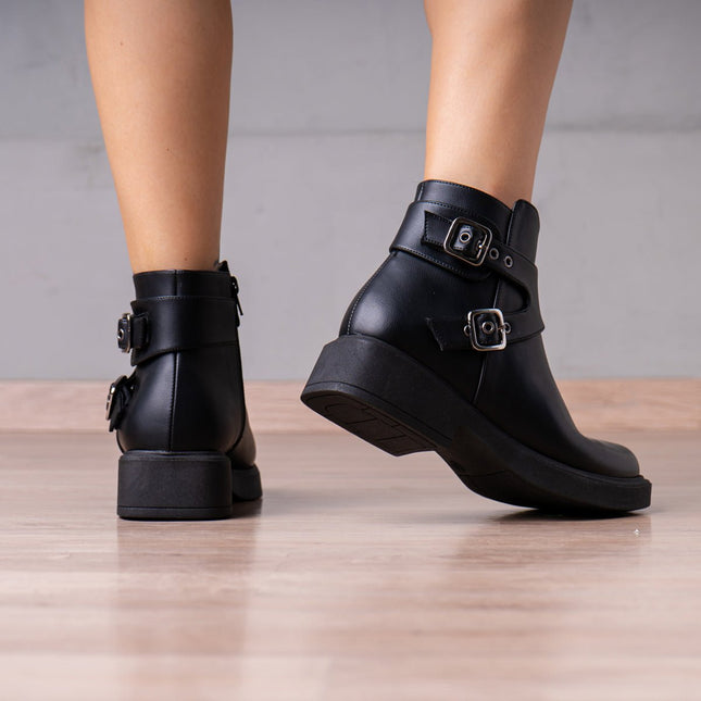 Botines Azumy - Negro - Tienda Nébula