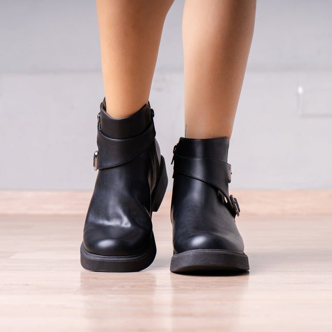 Botines Azumy - Negro - Tienda Nébula