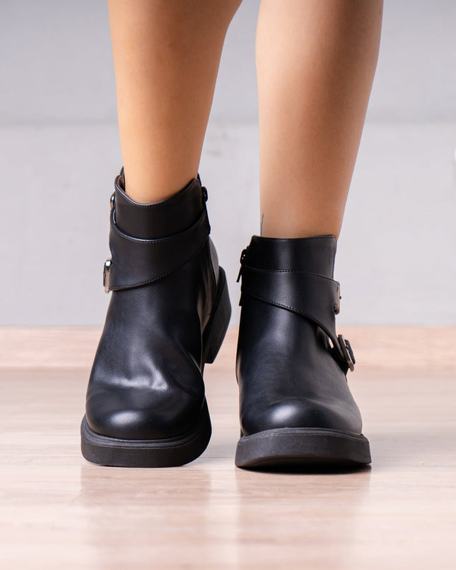 Botines Azumy - Negro - Tienda Nébula