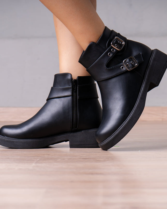 Botines Azumy - Negro - Tienda Nébula
