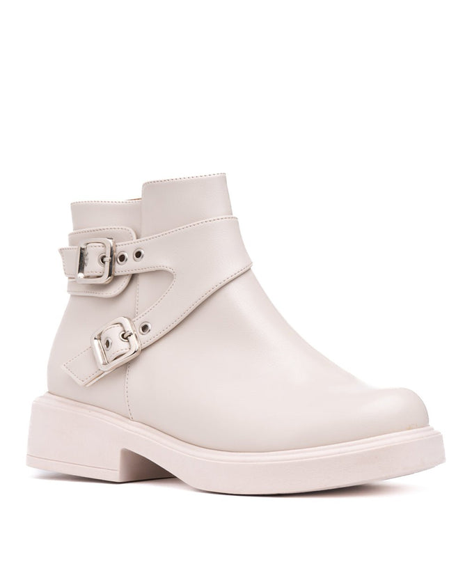 Botines Azumy - Nude - Tienda Nébula