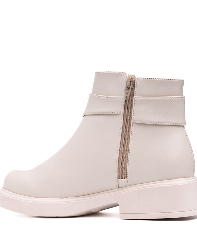 Botines Azumy - Nude - Tienda Nébula