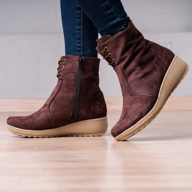 Botines Beth - Marrón - Tienda Nébula