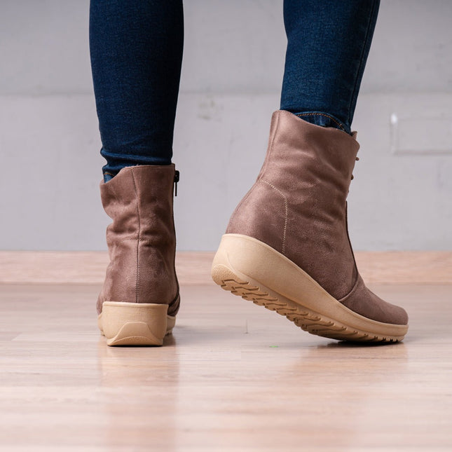 Botines Beth - Topo - Tienda Nébula