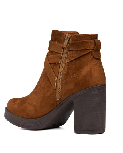 Botines Champeta - Camel Gamuza - Tienda Nébula
