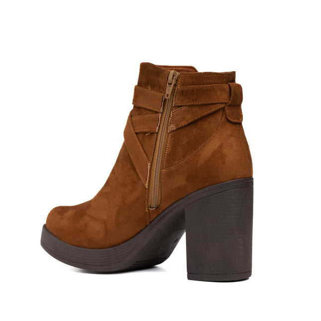 Botines Champeta - Camel Gamuza - Tienda Nébula