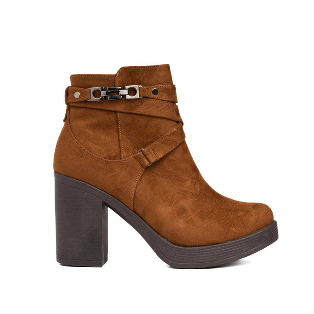 Botines Champeta - Camel Gamuza - Tienda Nébula
