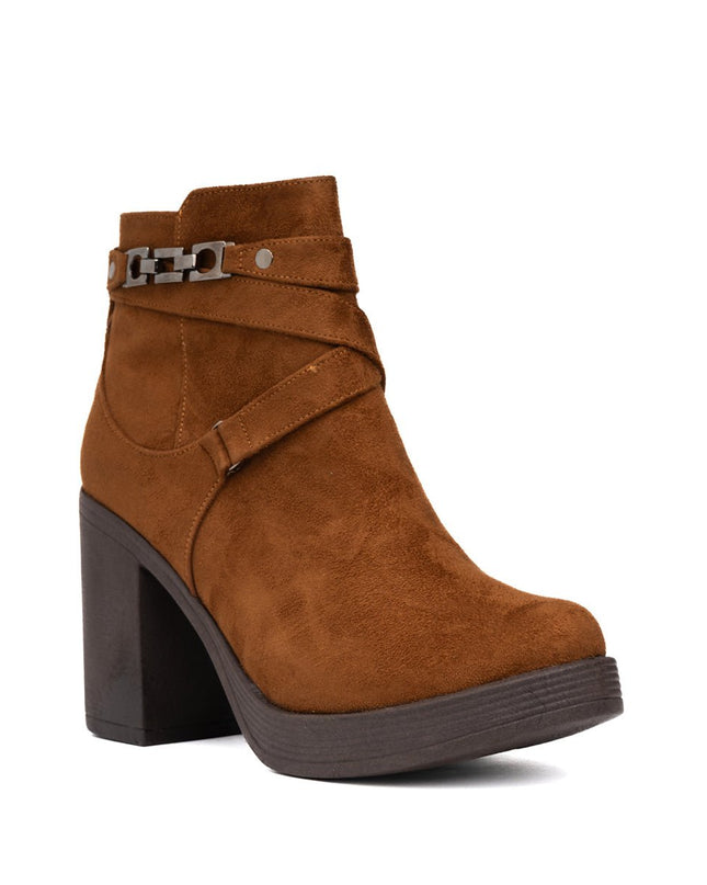 Botines Champeta - Camel Gamuza - Tienda Nébula