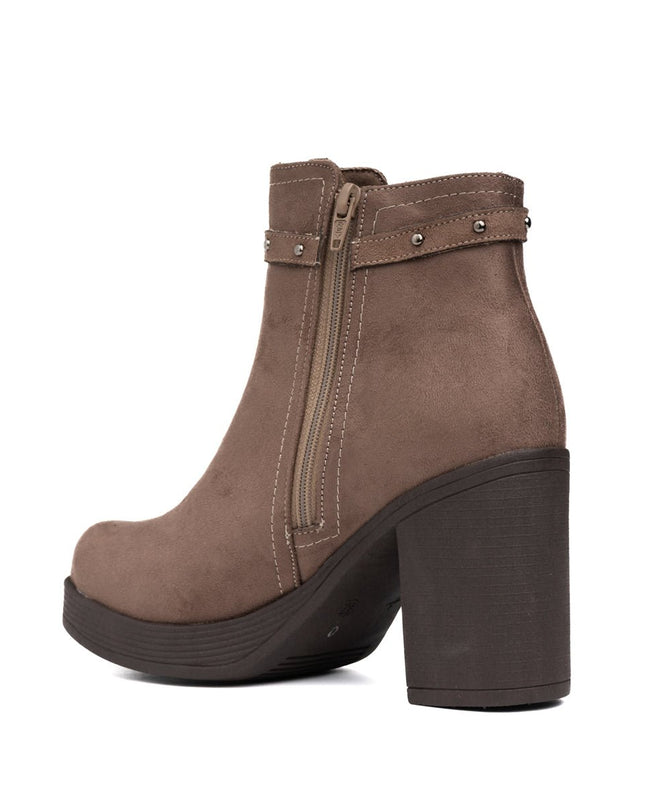 Botines Chenda - Topo Gamuza - Tienda Nébula