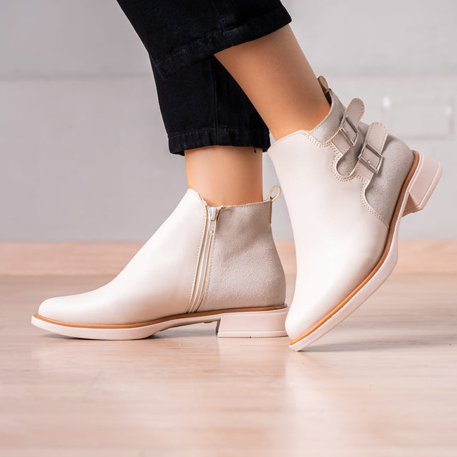 Botines Chennerth - Nude - Tienda Nébula