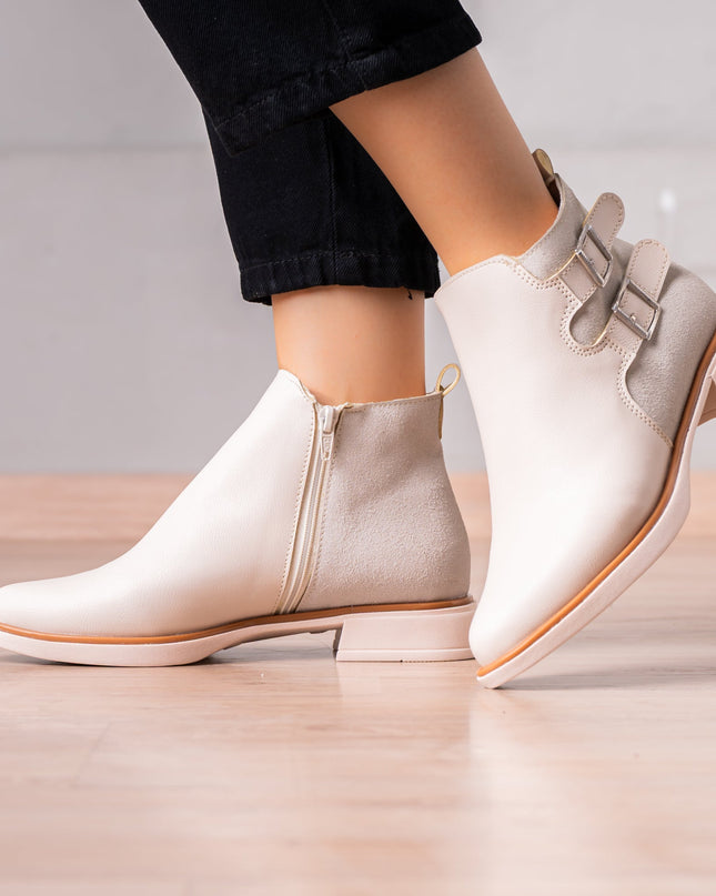 Botines Chennerth - Nude - Tienda Nébula