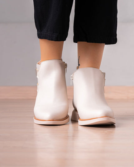 Botines Chennerth - Nude - Tienda Nébula
