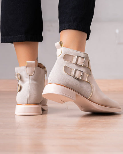 Botines Chennerth - Nude - Tienda Nébula