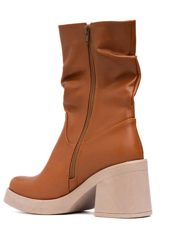Botines Chunny - Camel - Tienda Nébula